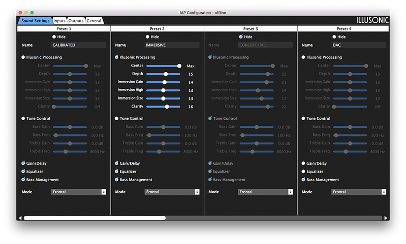 Illusonic IAP Audio Processor